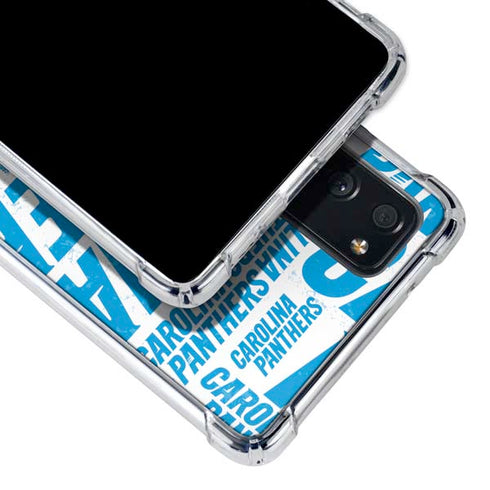 NFL Carolina Panthers - Blast Galaxy S20 FE Clear Case